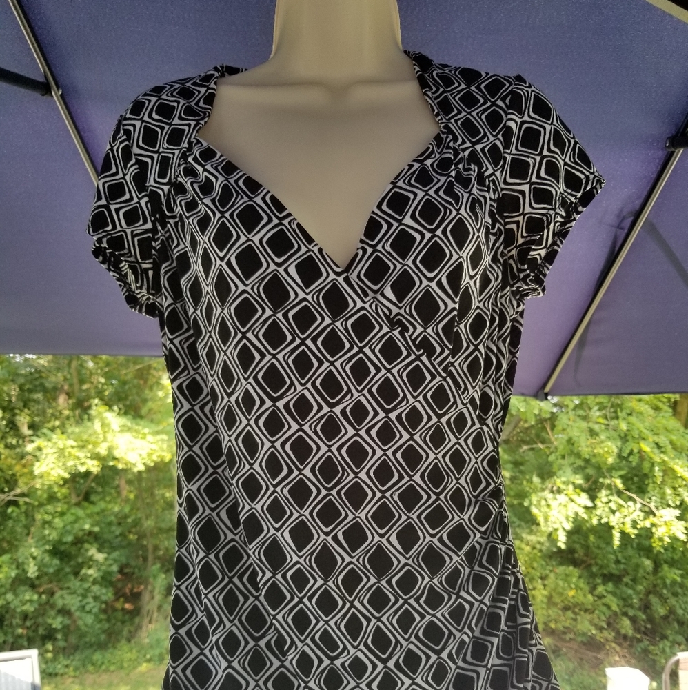 Maurice Cap Sleeve Blouse